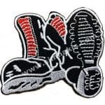 Ayakkabıcı Nakış işleme Arma Patch 10x8 cm