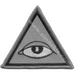 illuminati nakış işleme arması 7x6 cm