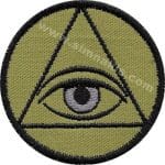 illuminati nakış işleme arma 7x7 cm