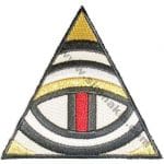 illuminati nakış işleme arma patch peç 7x6.5 cm
