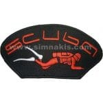 Scuba balık adam dalış dalgıç nakış işleme arma patch peç 5x10 cm