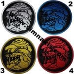 Köpek Dog nakış işleme arma patch 9x9 cm