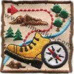 Dağcı kamp nakış işleme arma patch peç 8x8 cm