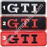 Volkswagen GTI Nakış İşleme Arması 3x9 cm