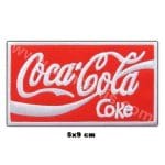 Coco Cola nakış işleme arma patch 5x9 cm