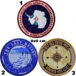 The Last Desert Antarctica nakış işleme arma patch 9x9 cm