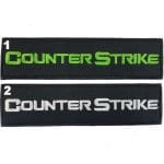 CS Counter Strike nakış işleme arma patch peç 4x15 cm