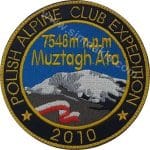 Polish Alpine Club Nakış işleme arma patch peç 9x9 cm