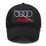 Audi nakış işleme armalı şapka kep hats cap ayarlanabilir cırt bantlı.