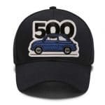 FIAT 500 nakış işleme armalı şapka kep hats cap ayarlanabilir cırt bantlı