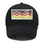Porsche nakış işleme armalı şapka kep hats cap ayarlanabilir cırt bantlı