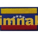 Venezuela Bayrak nakış işleme arma patch peç 8x5 cm