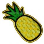 Meyve Ananas Karakteri Nakış işleme Arma Patch 9x4,5 cm