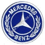 Mercedes Benz Nakış İşleme Arması 8x8 cm