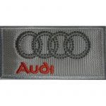 Audi nakış işleme arma patch peç 8x4 cm