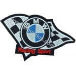 Bmw Racing Sport Nakış İşleme Arma 10x6 cm