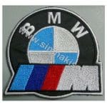Bmw M Nakış İşleme Arma patch peç 9x8 cm