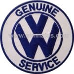 Volkswagen Service Nakış İşleme Arması 8x8