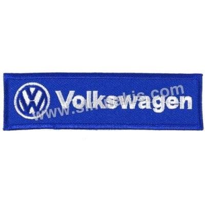 Volkswagen Yazısı Nakış İşleme Arması 10x3