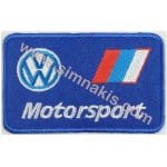 Volkswagen Sport Nakış İşleme Arması 9x5,5