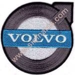 Volvo Nakış İşleme Arma patch peç K.Gri 8x7 cm