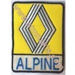 Renault Alpine Nakış İşleme Arması 8x5,5