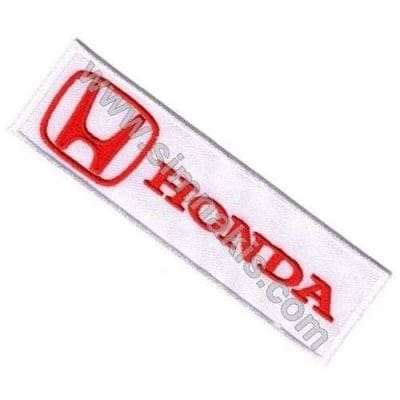 Honda Yazısı Nakış İşleme Arma 10x2,7 cm