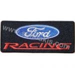 Ford Racing Siyah Nakış İşleme Arması 10x4 cm