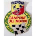 Fiat Abarth&C Nakış işleme Arması 15X10 cm
