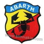 Fiat Abarth Nakış işleme Arma 9x7,5 cm