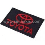 Toyota Nakış İşleme Arma Patch Peç  8x5 cm
