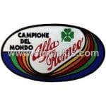 Alfa Romeo Mondo Nakış İşleme Arması Amblemi 12,5x7 cm