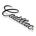 Cadillac Nakış İşleme Arması Amblem 12X4,5 cm