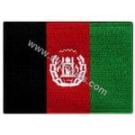 Afganistan Nakış İşleme Bayrak 8x5