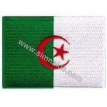 Algeria Nakış İşleme Bayraklar 8x5 cm