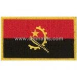 Angola Nakış İşleme Bayrak 8x5