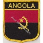 Angola Nakış İşleme Bayrak 8x6,5