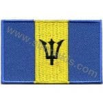 Barbados Nakış İşleme Bayrak 8x5