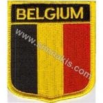 Belgium Nakış İşleme Bayrak 8x6,5
