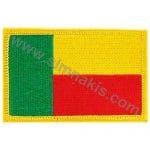 Benin Nakış İşleme Bayrak 8x5