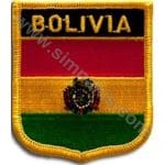 Bolivia Nakış İşleme Bayrak 8x6,5