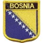 Bosnia Nakış İşleme Bayrak 8x6,5
