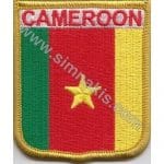 Cameroon Nakış İşleme Bayrak 8x6,5