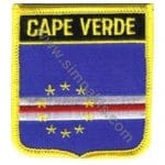 Cape Verde Nakış İşleme Bayrak 8x6,5