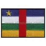 Central African Nakış İşleme Bayraklar 8x5