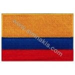 Colombia Nakış İşleme Bayrak 8x5