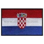 Croatia Nakış İşleme Bayraklar 8x5