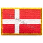 Denmark Nakış İşleme Bayraklar 8x5