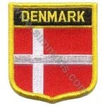 Denmark Nakış İşleme Bayrak 8x6,5