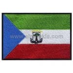 Equatorial Guinea Nakış İşleme Bayraklar 8x5